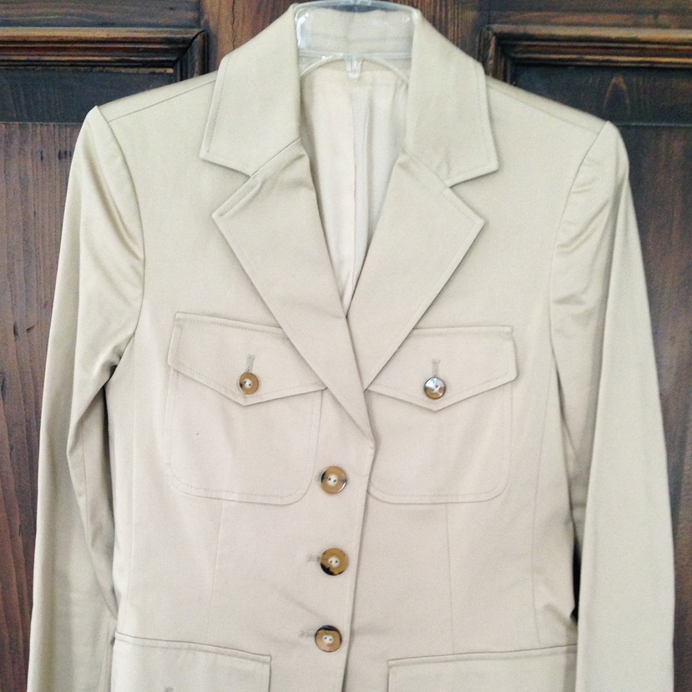 Notch Collar Field Blazer